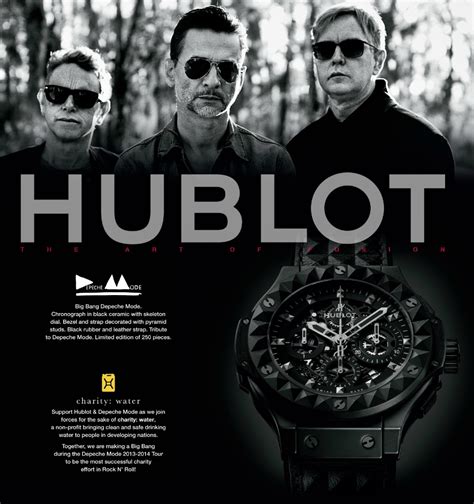 depeche mode hublot watch.